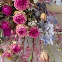 Rosé Profond Bouquet (ML) with Premium Rose - pink