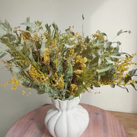 Golden Rhythm of Spring Vase Arrangement [M]Yellow