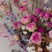 Rosé Profond Bouquet (ML) with Premium Rose - pink