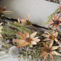 [3 weekdays] Rustic Bloom Ring - Dried Flower Wreath