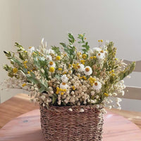 Sunny Meadow Basket arrangement [2weekdays dispatch / M] yellow green