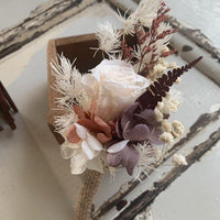 Buttonhole | preserved dried flowers - FLEURI flowers