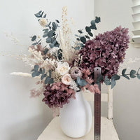 Local Delivery | Pickup Only | Vase Arrangement - Elegance [L] pure preserved flowers - FLEURI flowers