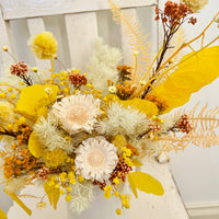 Smile of Sunflowers arrangement [ML] preserved dried flowers