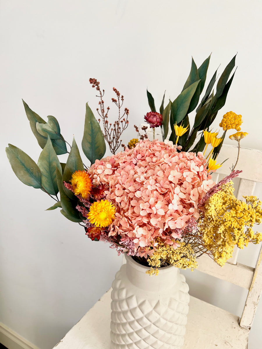 Sunny Bouquet [M] preserved dried flowers