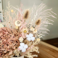 Boho Mauve Hydrangea [ML] preserved dried flowers bouquet
