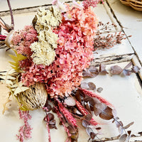 Honey Maroon Bouquet [ML] preserved dried flowers