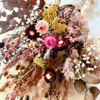 Pink Mocha Bouquet [ML] preserved dried flowers