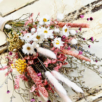 White Daisy Garden Bouquet [SM] preserved dried flowers