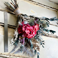 Antique Red Bouquet [M] preserved dried flowers
