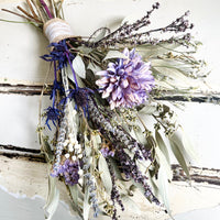 Purple Garden Bouquet [M] preserved dried flowers