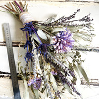Purple Garden Bouquet [M] preserved dried flowers