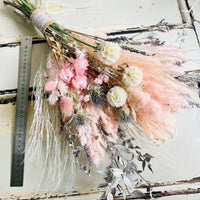 Sweet Blush Bouquet [M] preserved dried flowers