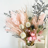 Sweet Blush Bouquet [M] preserved dried flowers