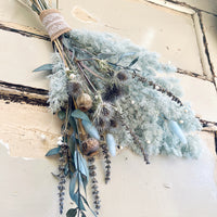 Powder Blue Bouquet [SM] preserved dried flowers