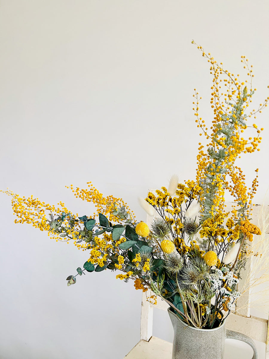 Airy Mimosa Bouquet [M] preserved dried flowers
