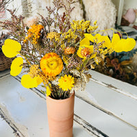 Yellow Daisy Bouquet [SM] preserved dried flowers