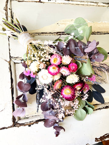 Pink Meadow Daisy Bouquet [ML] preserved dried flowers