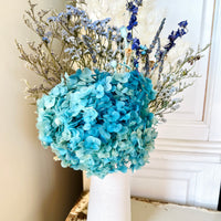 Tiffany Blue Hydrangea Bouquet [M] preserved dried flowers