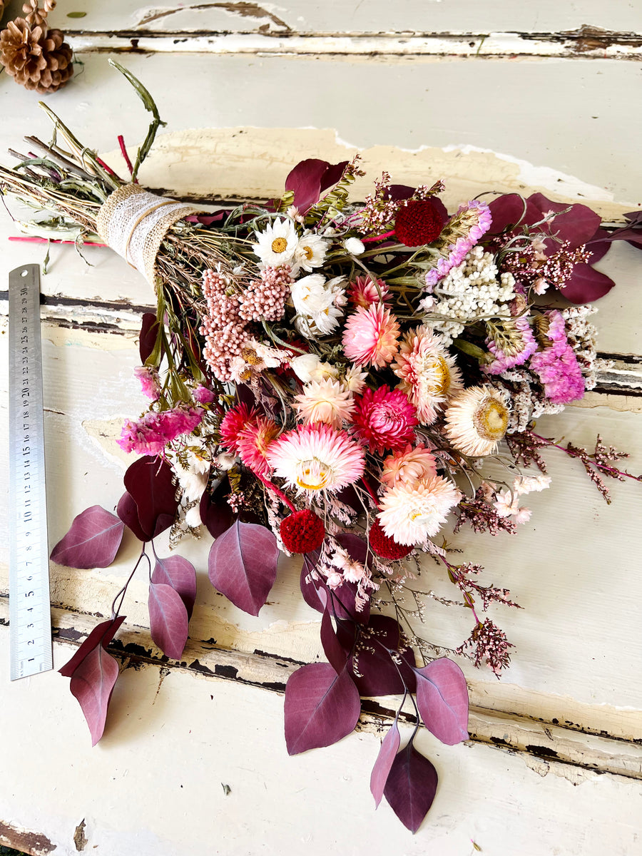 Mulberry Bouquet [M] preserved dried flowers