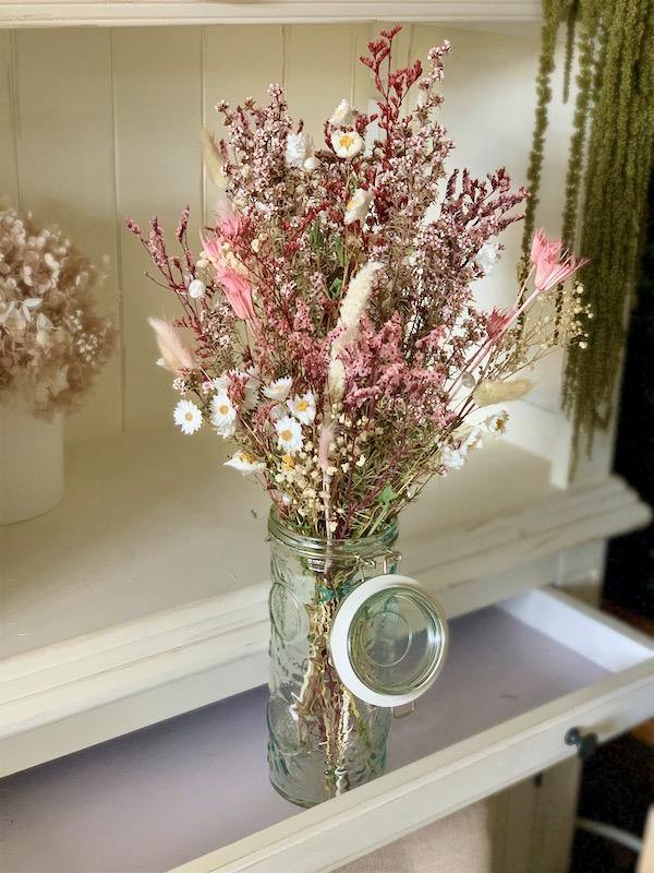 Pink Blush Bouquet[ML] preserved dried flowers - FLEURI flowers