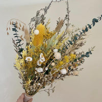 Yellow Blush bouquet [L] preserved dried flowers - FLEURI flowers